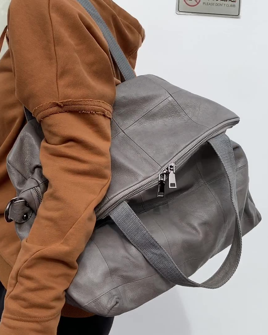 Einkaufstasche mit großer Kapa – Leather Work Handbag Bewertung und Preis
