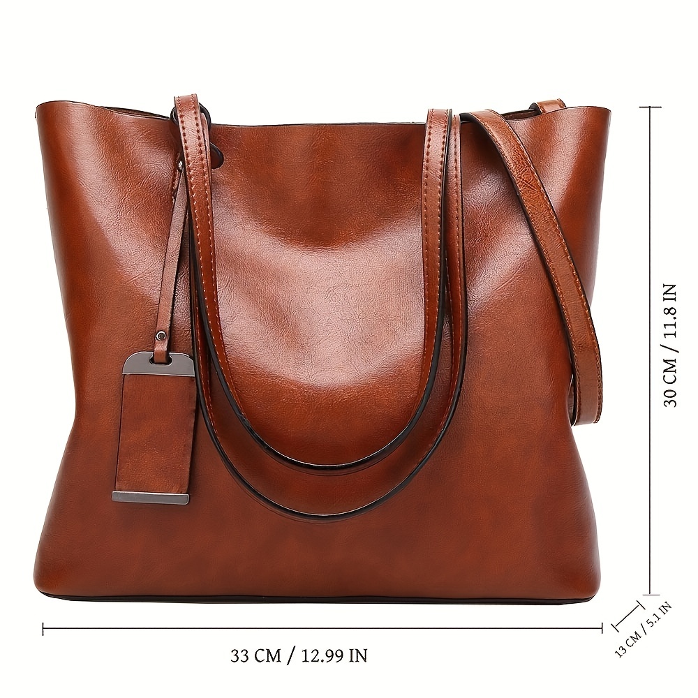 Modische klassische Retro Lede – Leather Work Handbag Bewertung und Preis