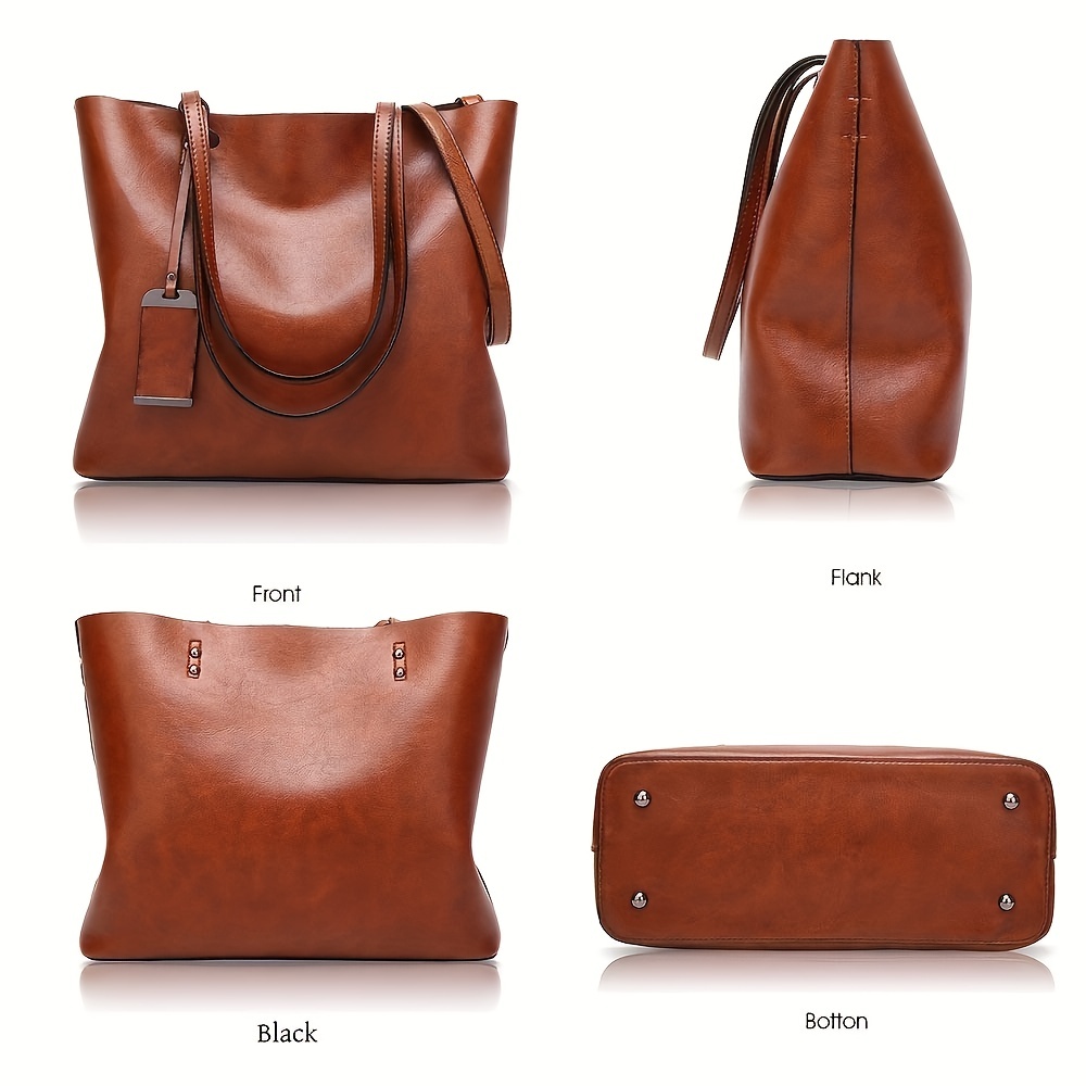 Modische klassische Retro Lede – Leather Work Handbag Bewertung und Preis