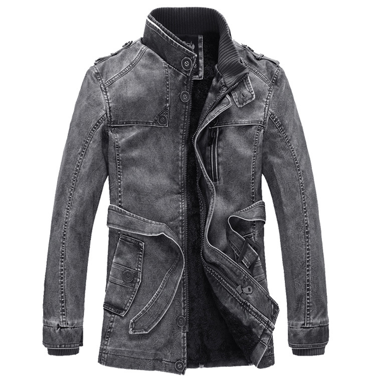 Herbst Motorrad Jacke männer S – Leather Work Jacket Mens Bewertung und Preis